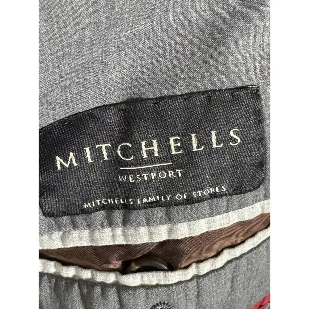 Brunello Cucinelli Wool Silk Deconstructed Blazer Gray Lightweight 50 40R